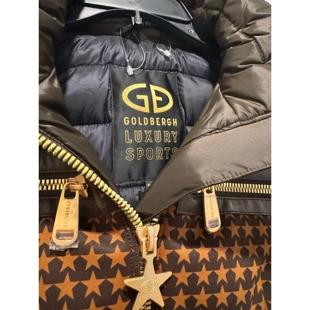 GOLDBERGH GALAXY SKI JACKET Dark Brown XS US2 - Picture 6 of 10